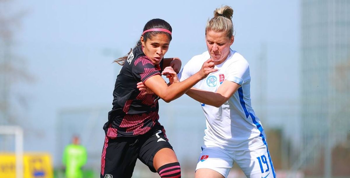 Selección Mexicana, México, Eslovaquia, Femenil, minuto a minuto