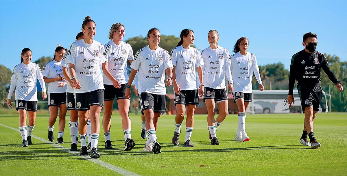 Selección Mexicana Femenil, Tri Femenil, España, Marbella, México, entrenamiento