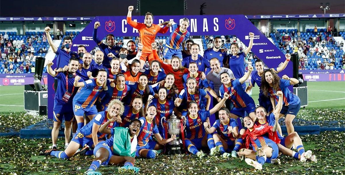 Futbol Femenil, España, Barcelona, Levante, Copa de la Reina, Campeón