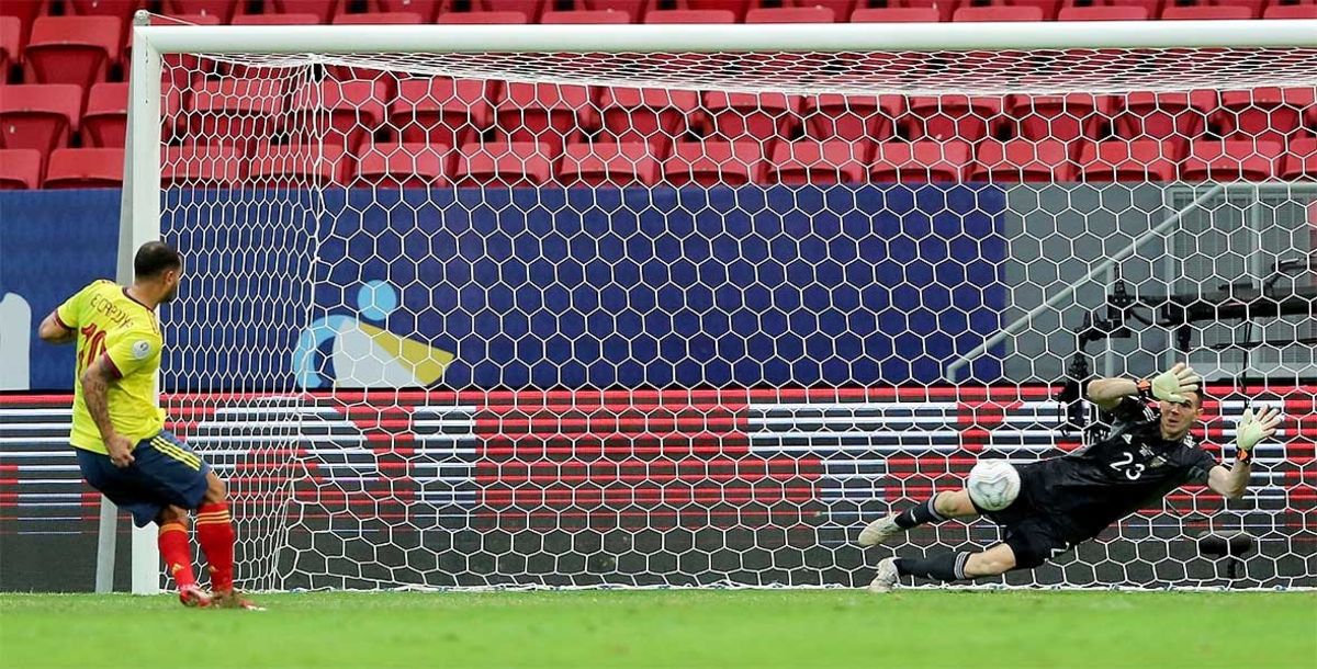Copa América, Semifinales, Argentina, Colombia, Brasil, Emiliano Martínez, Edwin Cardona