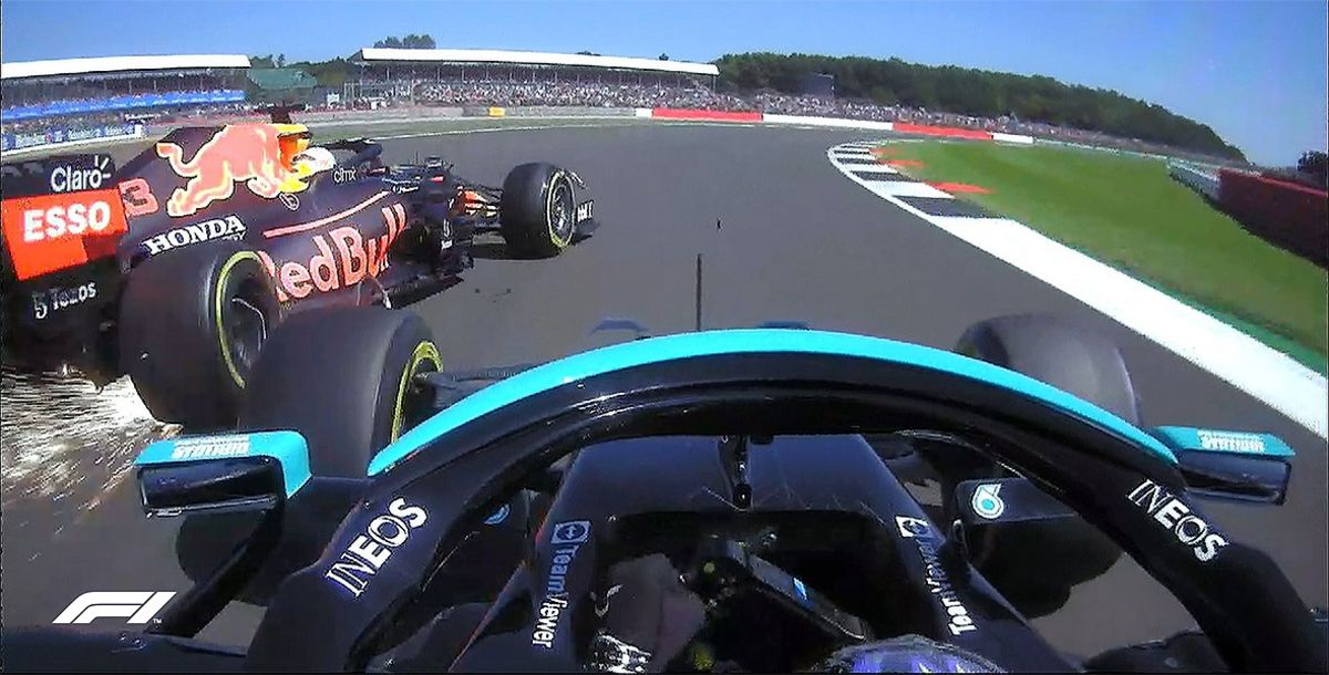 F1, Fórmula Uno, Gran Premio de Gran Bretaña, Silverstone, Sergio Pérez, Lewis Hamilton, Max Verstappen