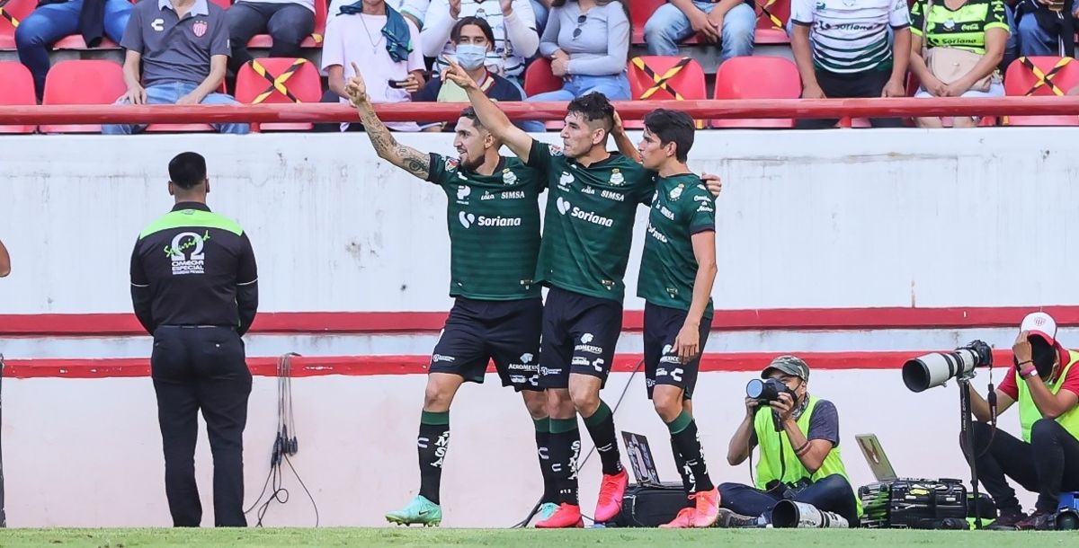 Liga MX, Apertura 2021, Santos, Necaxa, partido, en vivo