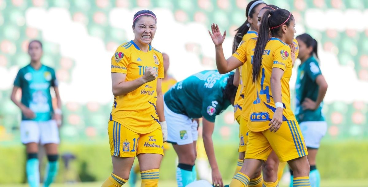 Liga MX Femenil, Apertura 2021, Tigres, león, partido, en vivo