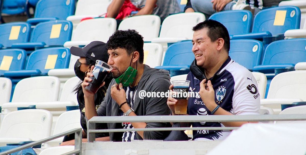 Rayados, cerveza, BBVA, Ley Seca, Liga MX, Pumas, Apertura 2021