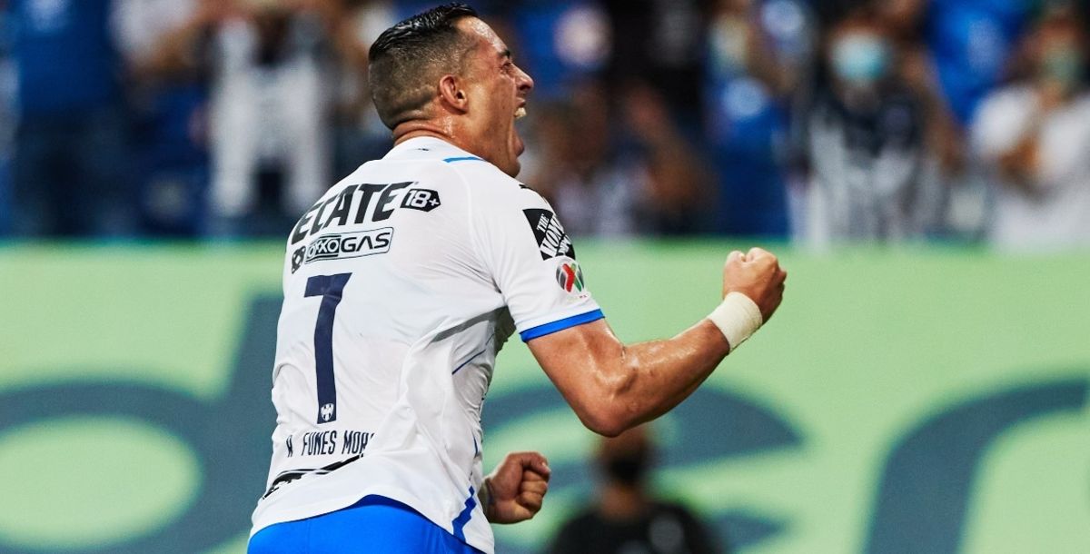 Liga MX, Rogelio Funes Mori, Apertura 2021, Rayados, 100 tantos