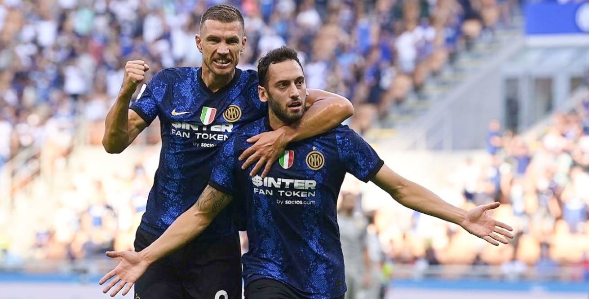 Italia, Serie A, Inter, Milán, Génova, Hakan Calhanoglu, Edin Dzeko, campeón