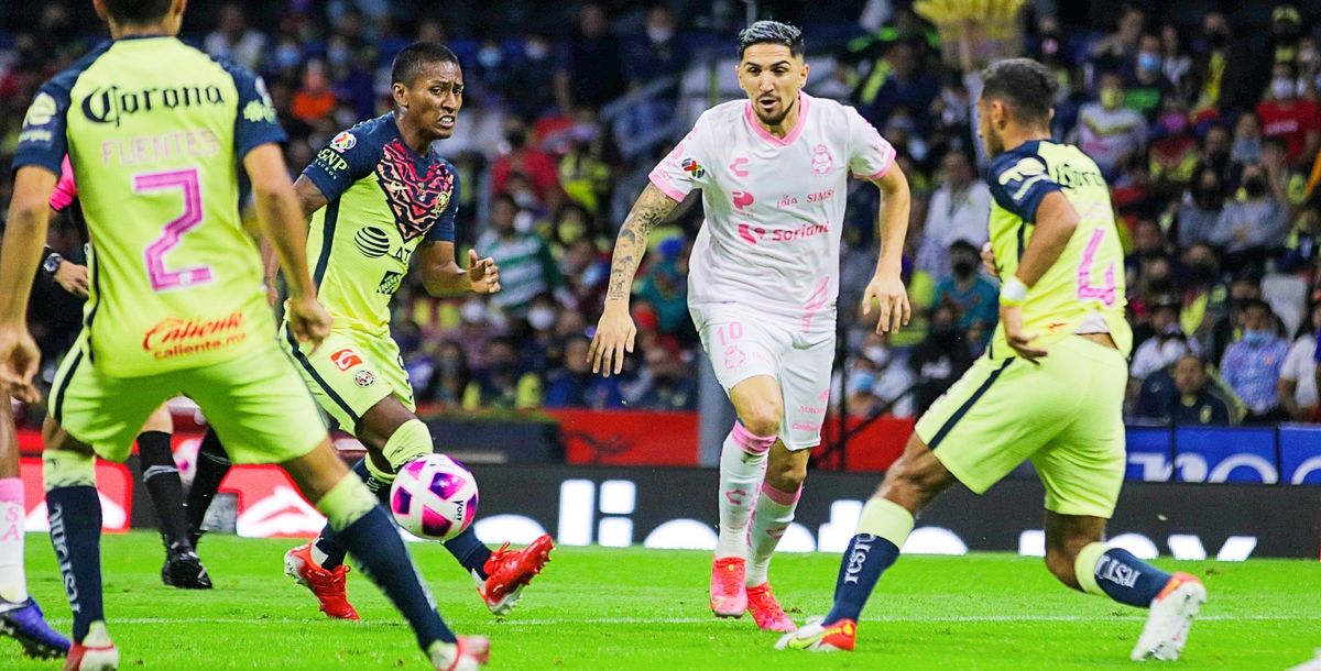 Liga MX, Apertura 2021, Santos, América, resultado, en vivo