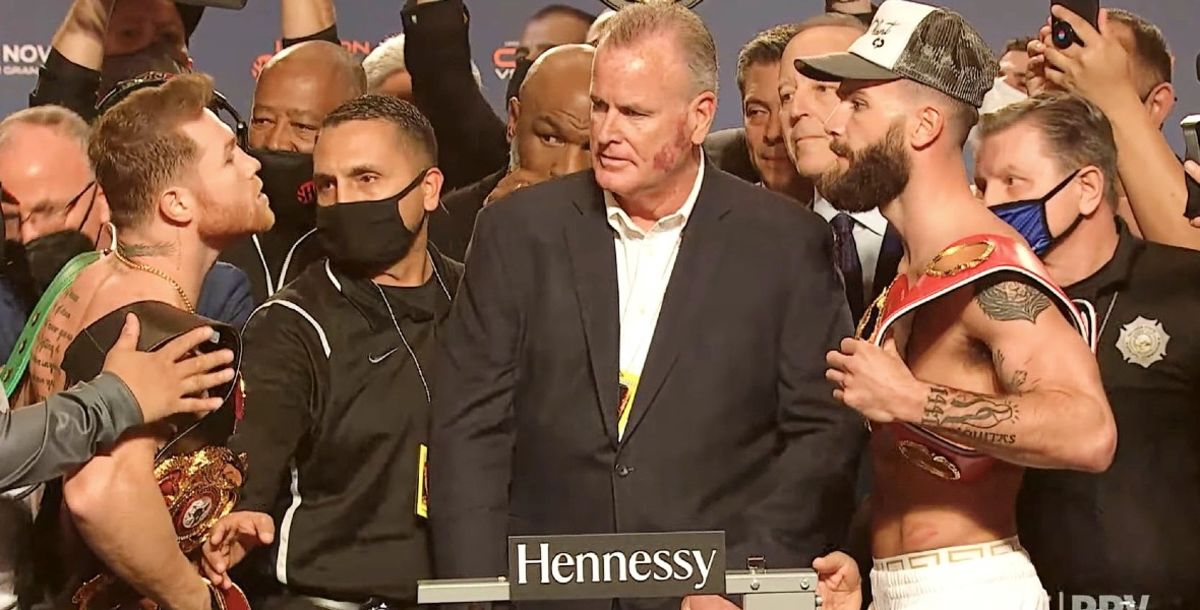 Boxeo, Saúl Álvarez, Canelo Álvarez, Caleb Plant, pelea campeonato unificado supermediano, pesaje