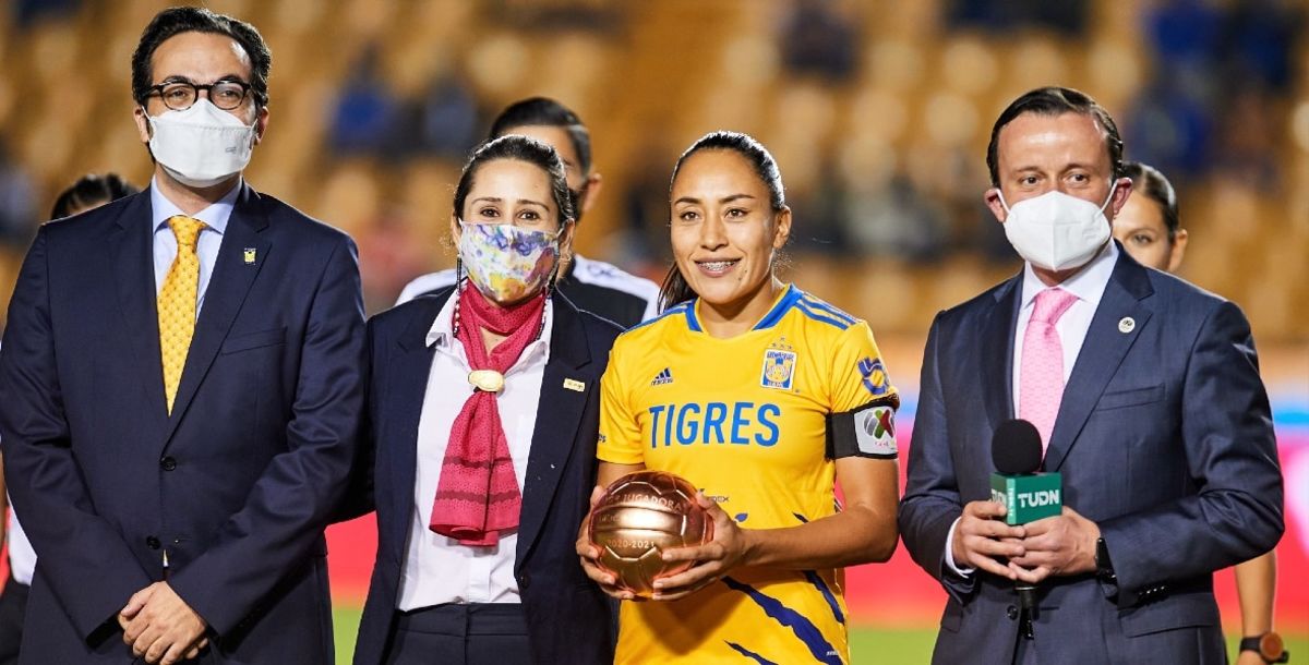 Tigres Femenil, Liliana Mercado, Balón de Oro, Liga MX Femenil, Pumas