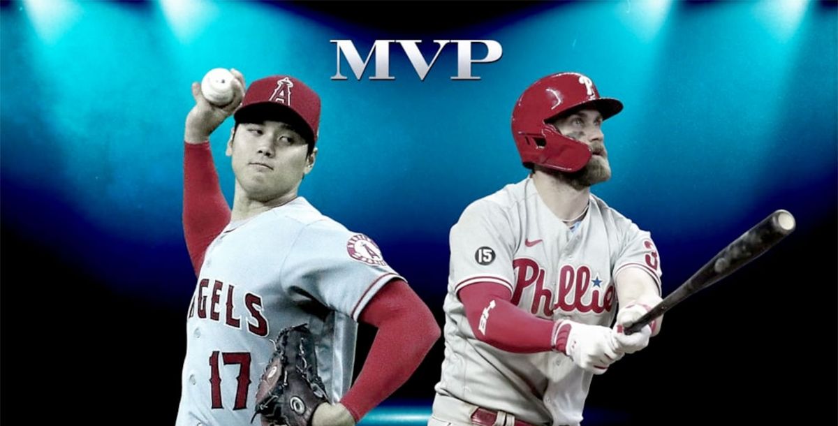 Beisbol, MLB, Shohei Ohtani, Bryce Harper, Jugador Más Valioso, Liga Nacional, Liga Americana