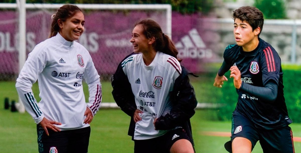 Selección Mexicana Femenil, México, Tri Femenil, Sub 20, Jana Gutiérrez, Aylin Aviléz, Carol Cázares