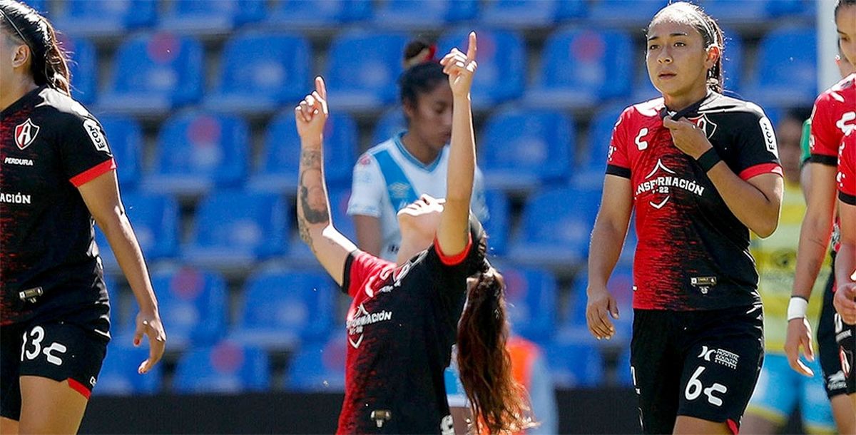 Liga MX Femenil, Atlas, Fabiola Ibarra, lesión, goles, Puebla