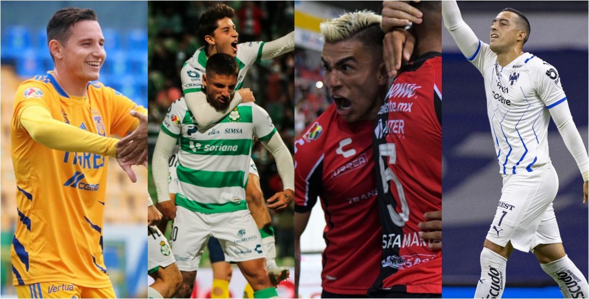 Liga MX, Apertura 2021, Cuartos de Final, cruces, Tigres, Rayados