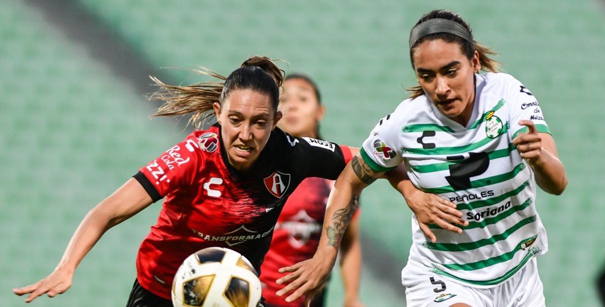 Santos Femenil, Atlas, Liga MX Femenil, Liguilla, Cuartos de Final, partido, en vivo