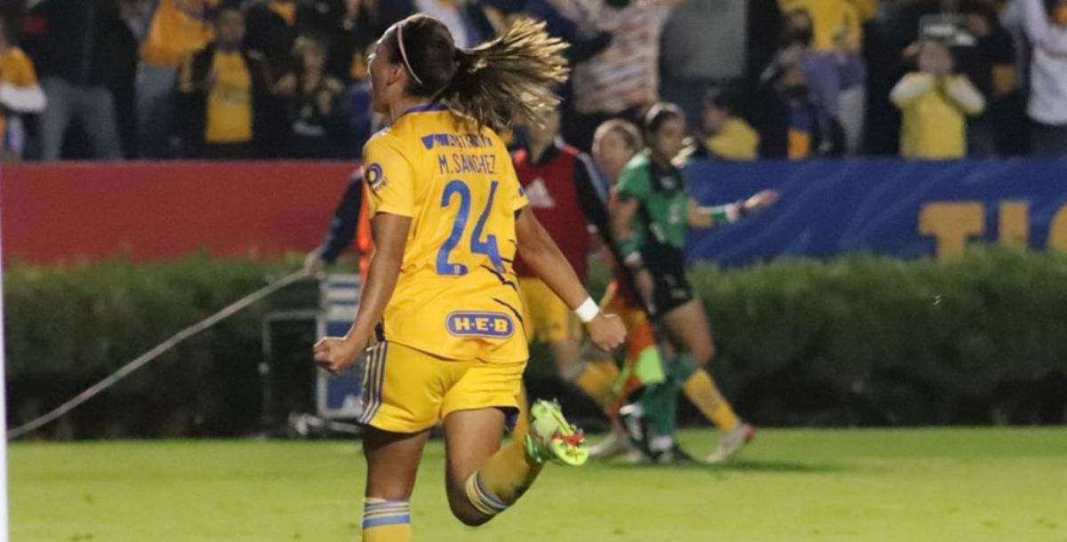 María Sánchez, Tigres Femenil, América, Semifinal, Liga MX Femenil