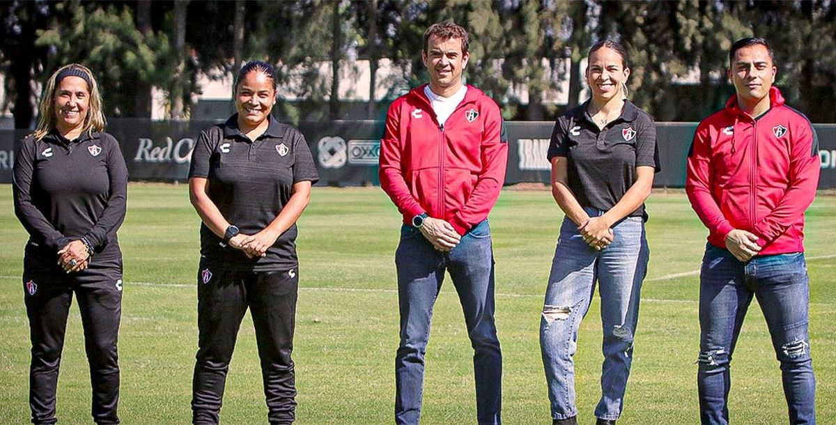 Atlas, Liga MX Femenil, María Fernanda Pons Arroyo, Alejandro Rosales, Sub 17