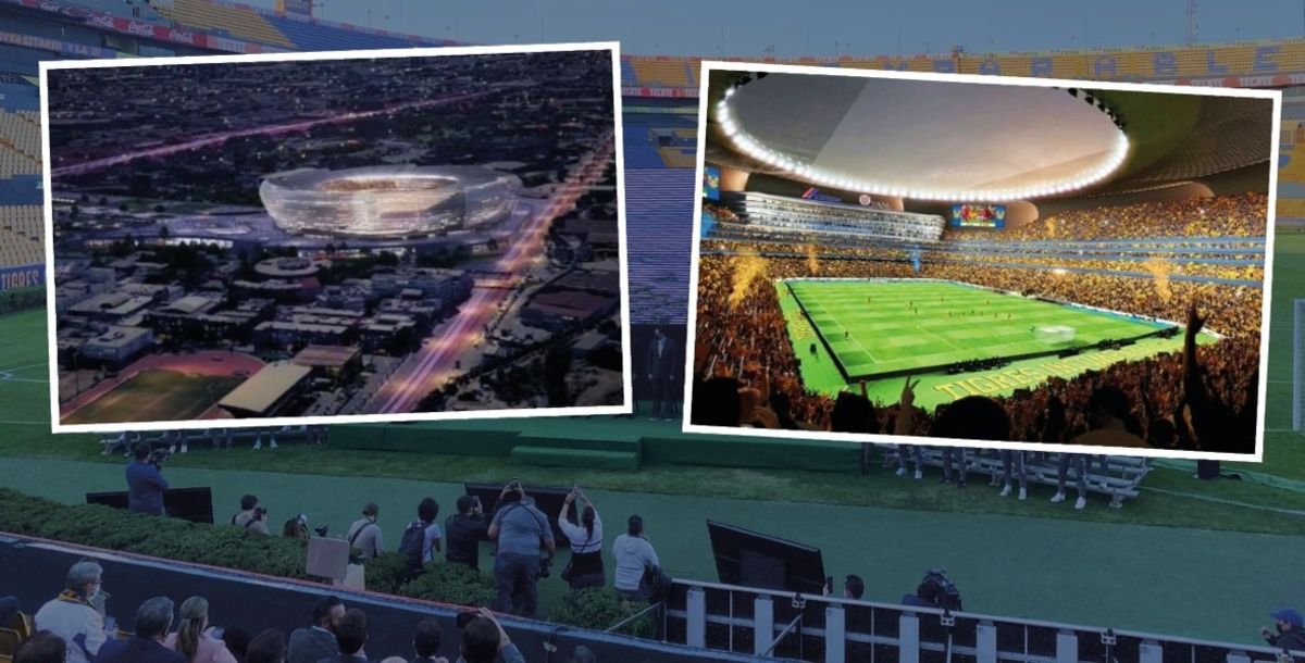 Tigres, estadio nuevo, Cemex, Estado Universitario, Samuel García, Santos Guzmán,