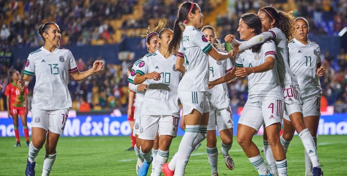Selección Mexicana Femenil, Surinam, Concacaf W, partido, en vivo