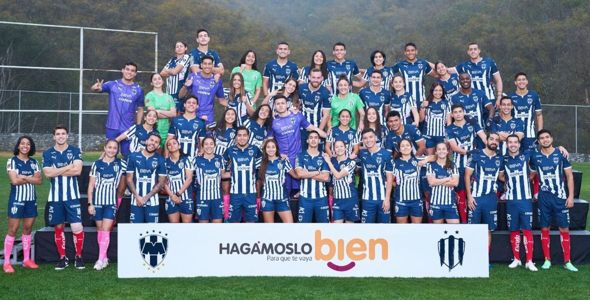 Rayados, Monterrey, Rayadas, foto oficial, El Barrial, México C22