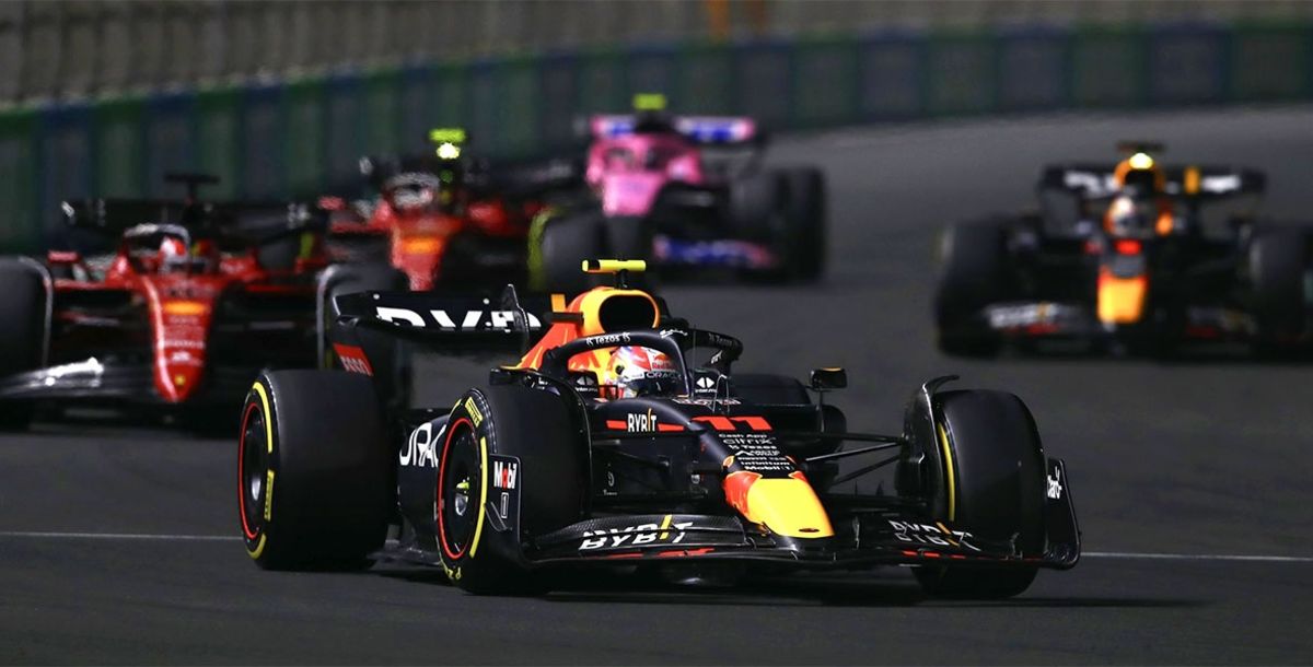 F1, Fórmula Uno, Sergio Checo Pérez, Red Bull Racing, Arabia Saudita, Jeddah, Max Verstappen