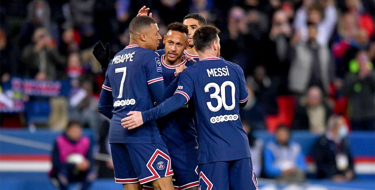 Ligue 1, Lionel Messi, Neymar, Kylian Mbappé, PSG, Lorient, Parque de los Príncipes