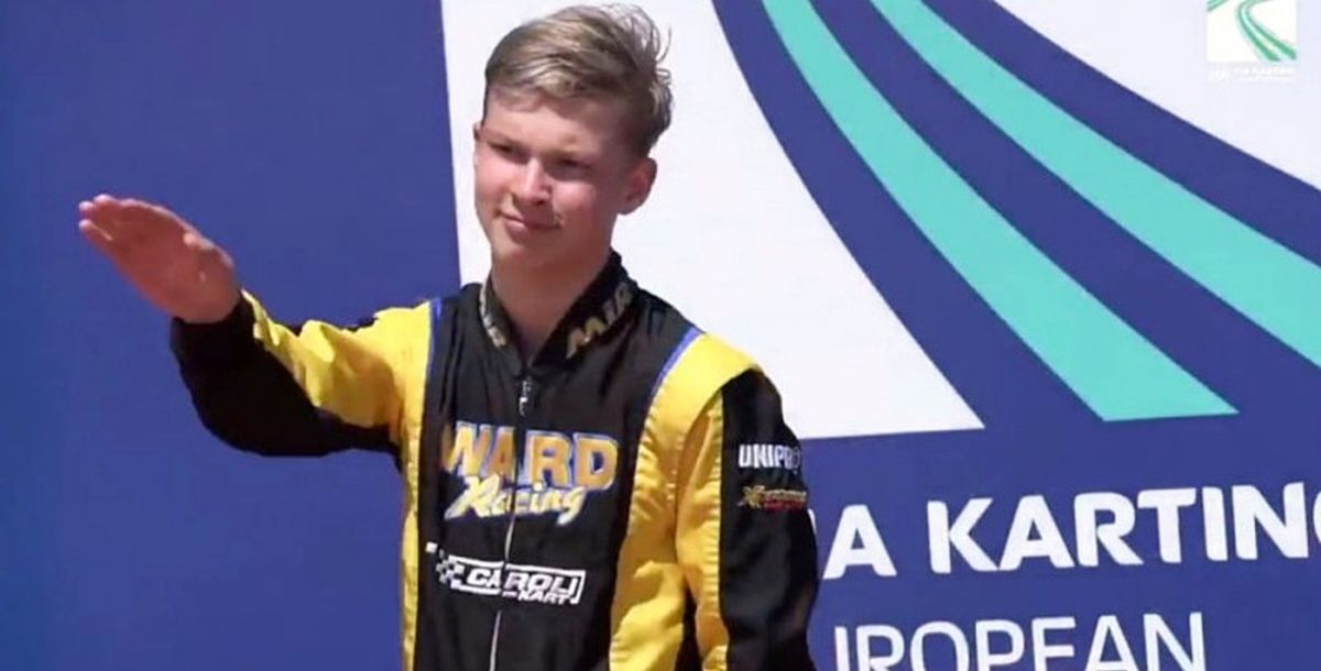 FIA, Kart, Artem Severiukhin, ruso, Italia, Portugal, saludo nazi, Campeonato Europeo de Kart