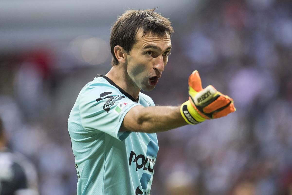 Marcelo Barovero Necaxa Rayados Monterrey Liga MX
