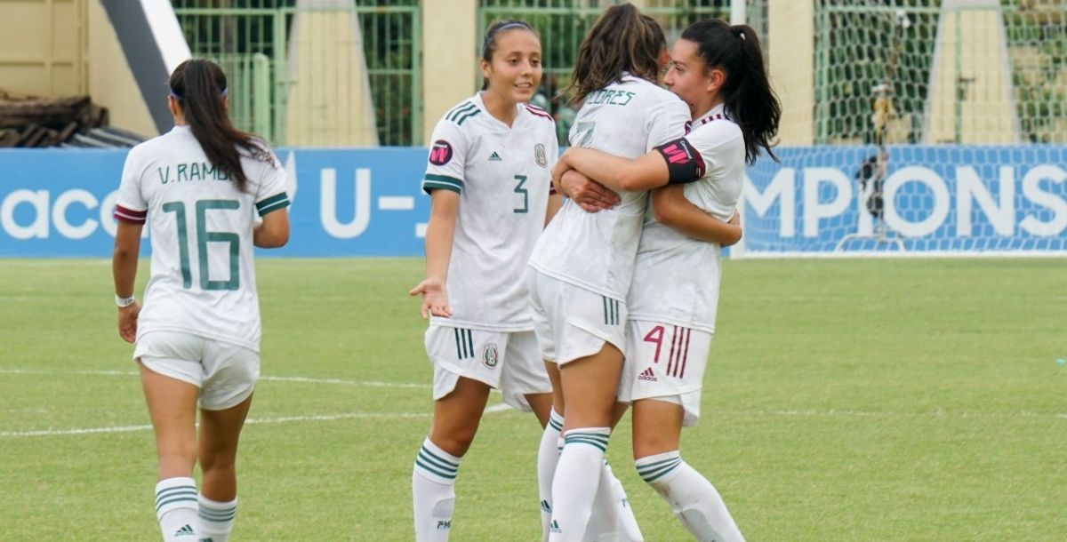Premundial Sub 17, Femenil, México, Guyana, goleada
