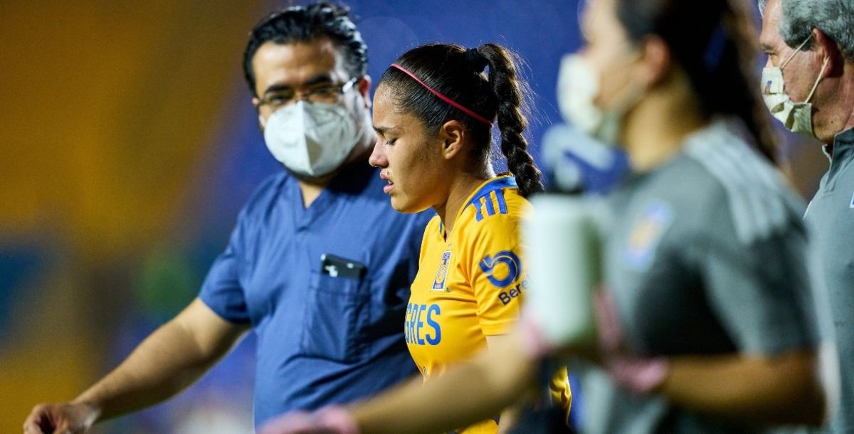 Liga MX Femenil, Clausura 2022, Tigres, Lizbeth Ovalle, lesión, Chivas