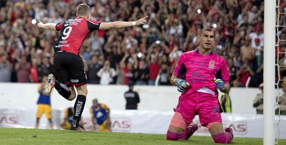 Liga MX, Clausura 2022, Atlas, Tigres, Semifinal ida, partido, en vivo