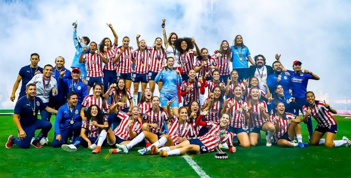 Liga MX Femenil, Chivas, campeón, celebración, estadio Akron, festejos