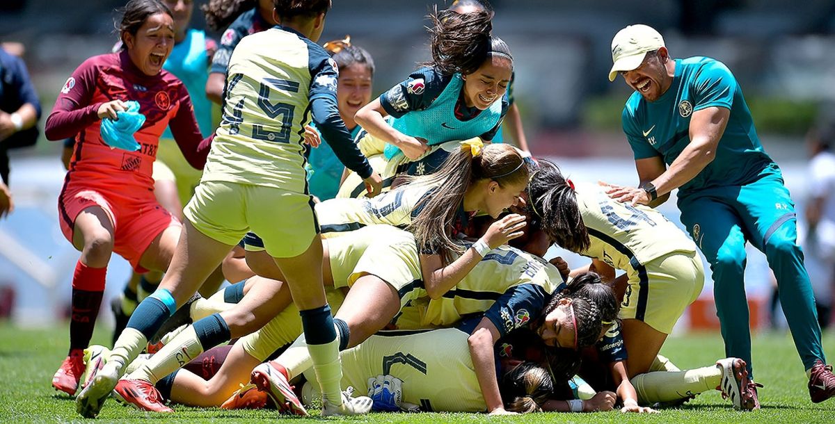 Liga MX Femenil, Final Sub 17, América, Santos, Karla Moreno, Judith Félix, penales, Renatta Cota, campeonas