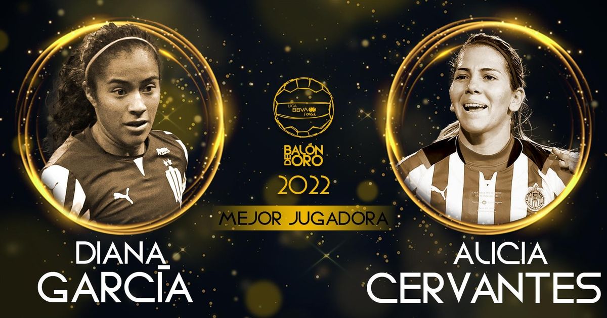 Rayadas, Eva Espejo, Diana García, Alicia Cervantes, Balón de Oro, Liga MX Femenil, Juan Pablo Alfaro, mejor novata