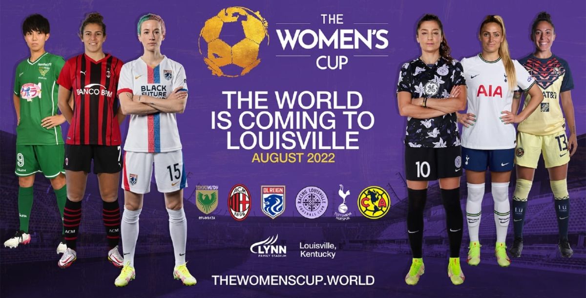 América Femenil, Womens Cup, Louisville, AC Milan, Tottenham Hotspur