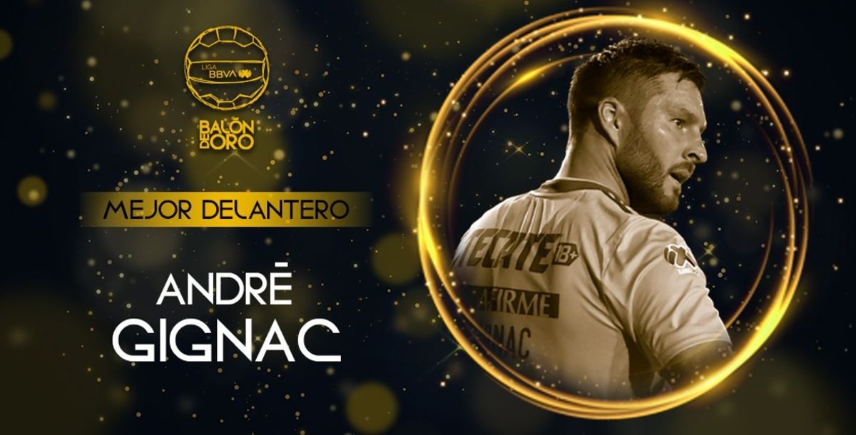 Liga MX, Balón de Oro, André-Pierre Gignac, mejor delantero, atlas