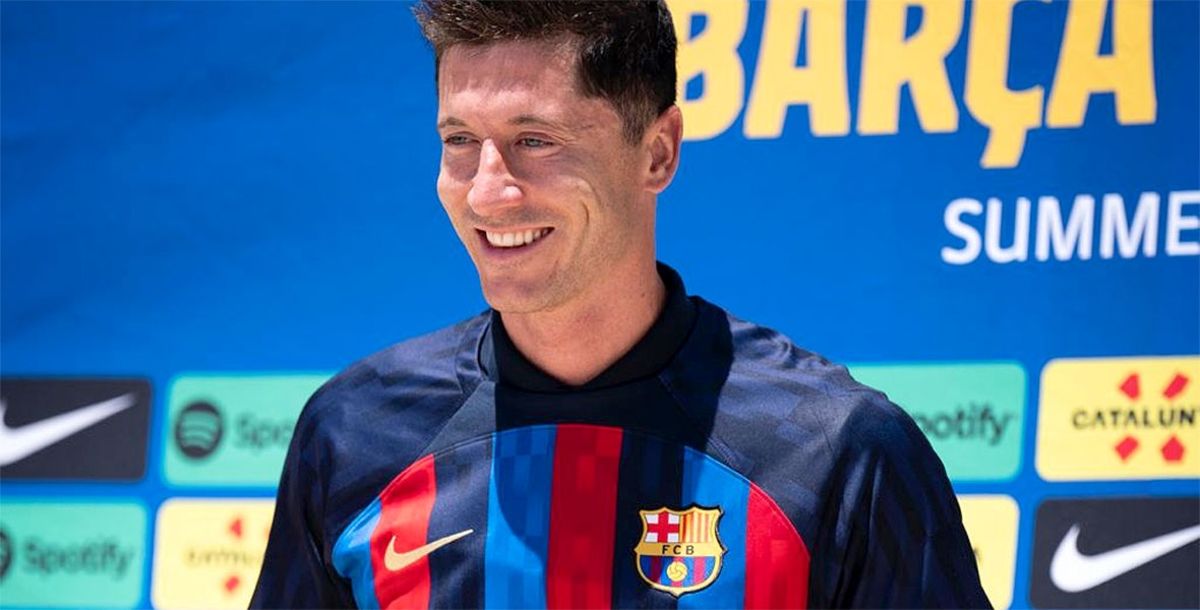 LaLiga, Robert Lewandowski, Barcelona, Joan Laporta, Miami, presentación
