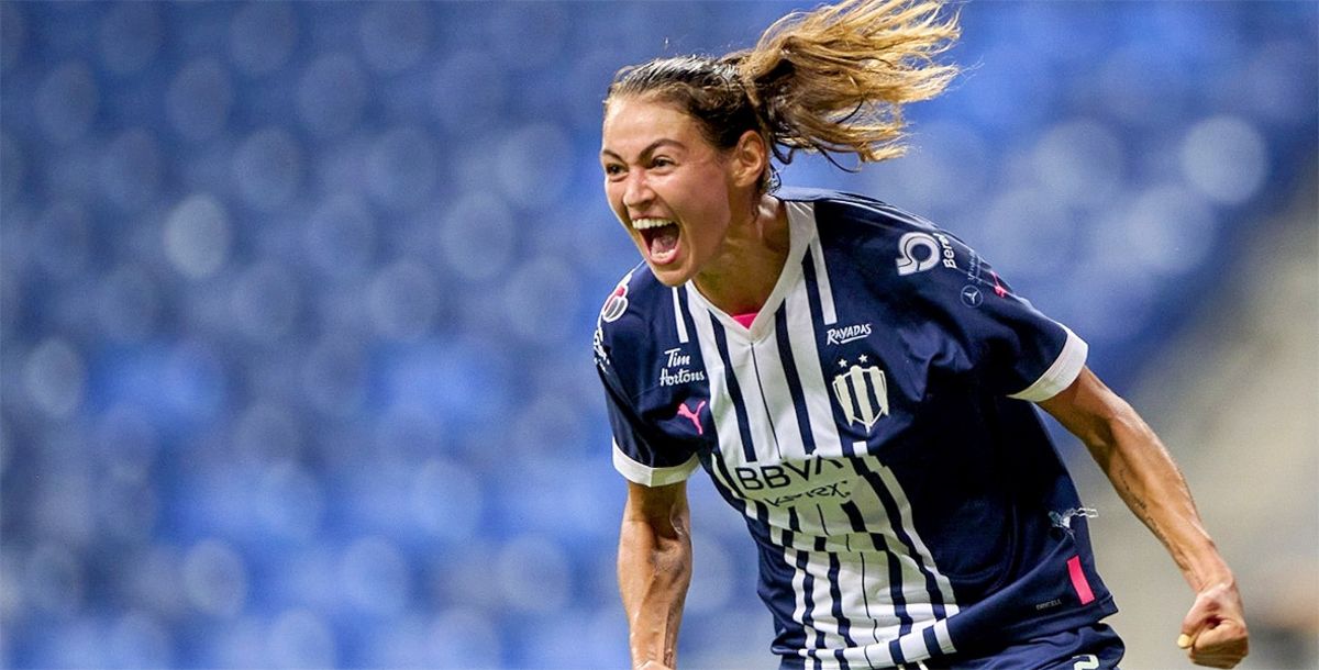 Rayadas, Christina Burkenroad, Puebla, Liga MX Femenil, goles