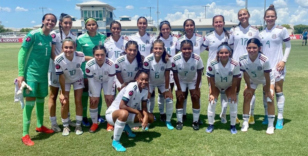 México, Selección Mexicana Femenil, Tri Sub 15, Gales, Concacaf, Karla Maya