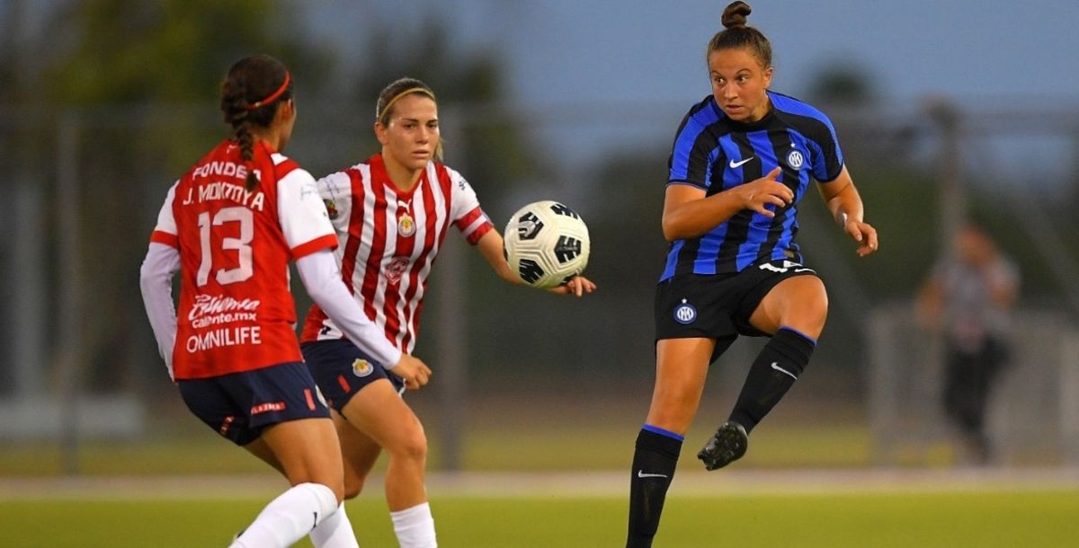 Liga MX Femenil, amistoso, Chivas, Inter de Milán, empate, resultado