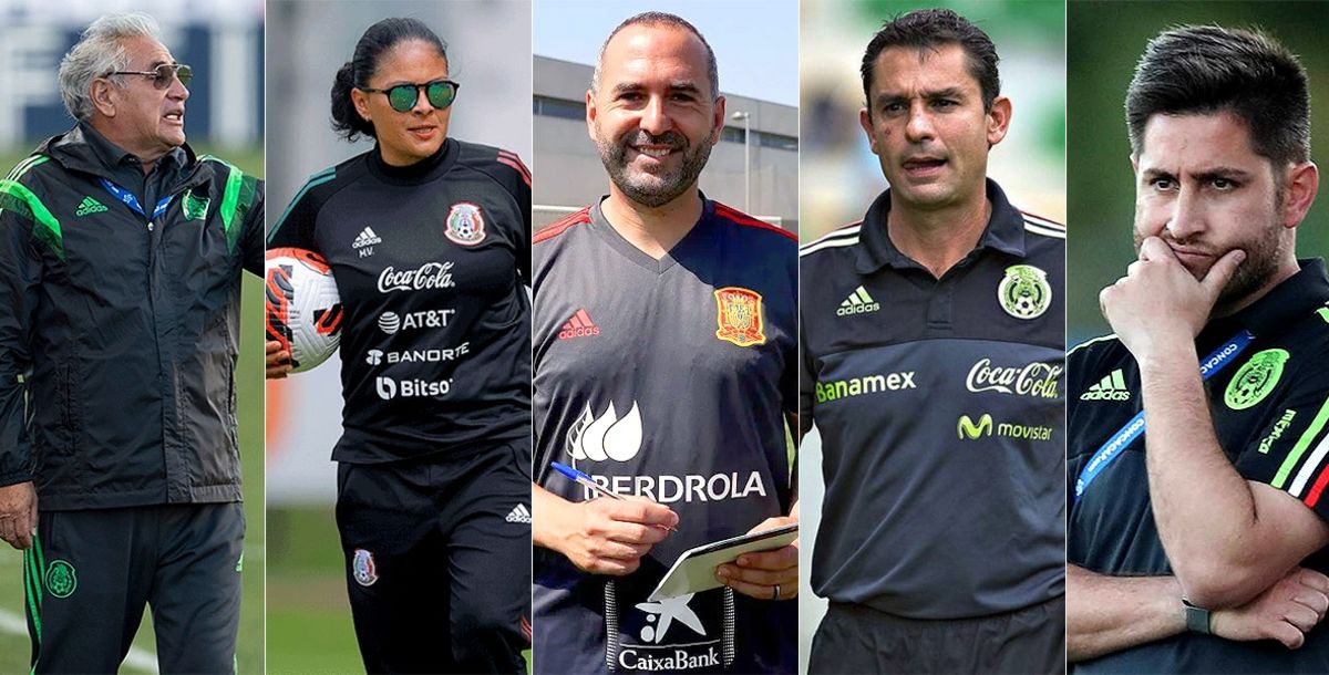 México, Selección Mexicana Femenil, Tri Femenil, Pedro López, Leonardo Cuéllar, Roberto Medina, Mónica Vergara