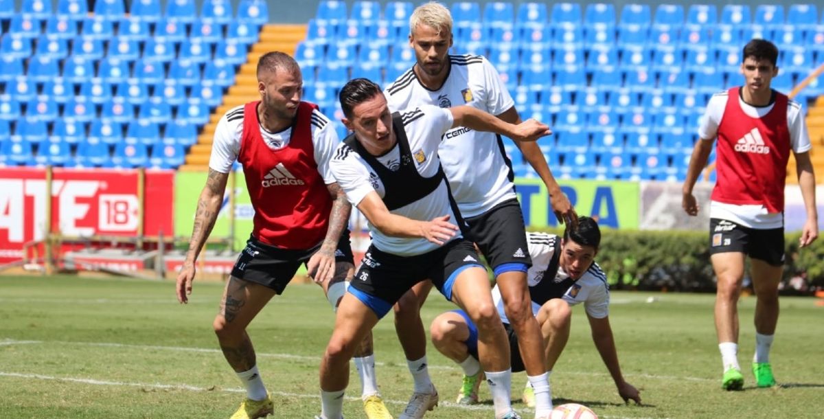 Liga MX, Apertura 2022, Tigres, entrenamiento, Universitario, Nico López, Liguilla