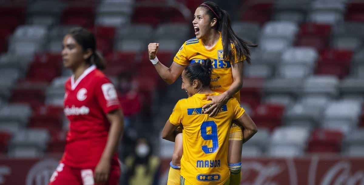 Liga MX Femenil, Apertura 2022, Toluca, Tigres, Cuartos de Final, Ida, partido, en vivo