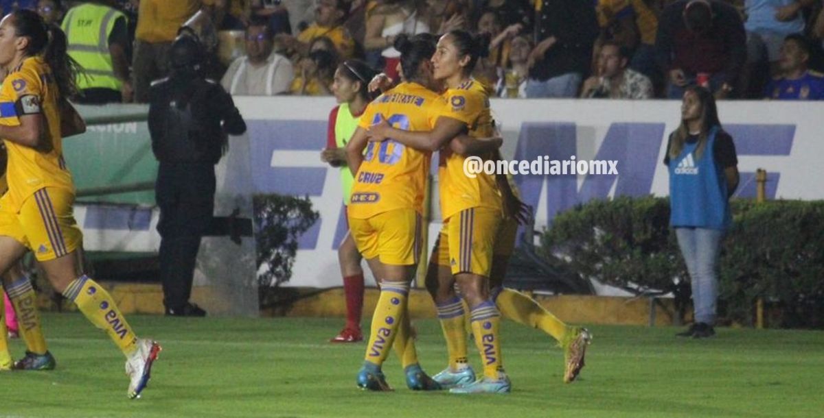 Liga MX Femenil: Tigres Femenil venció 2-1 Rayadas en la Ida de Semifinales