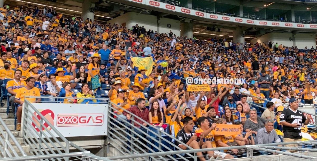 Liga MX Femenil, Apertura 2022, Tigres, Rayadas, estadio bbva, afición