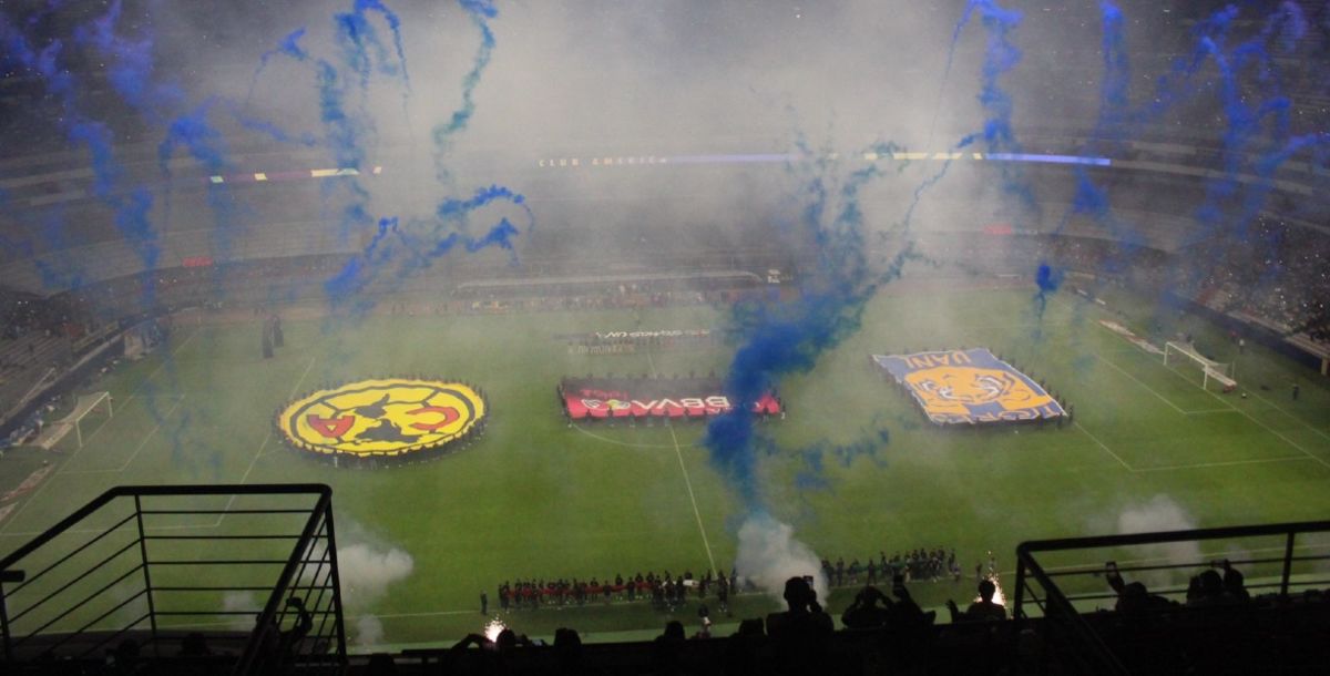 Tigres Femenil, América Femenil, Liga MX Femenil, Final, Estadio Azteca, color