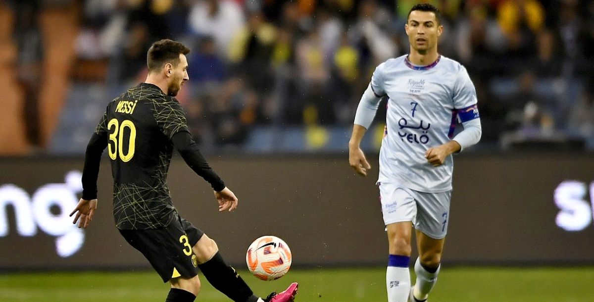 Leo Messi, Cristiano Ronaldo, Neymar, Kylián Mbappé, Arabia Saudita, Al-Nassr, Al-Hilal, Marcelo Gallardo
