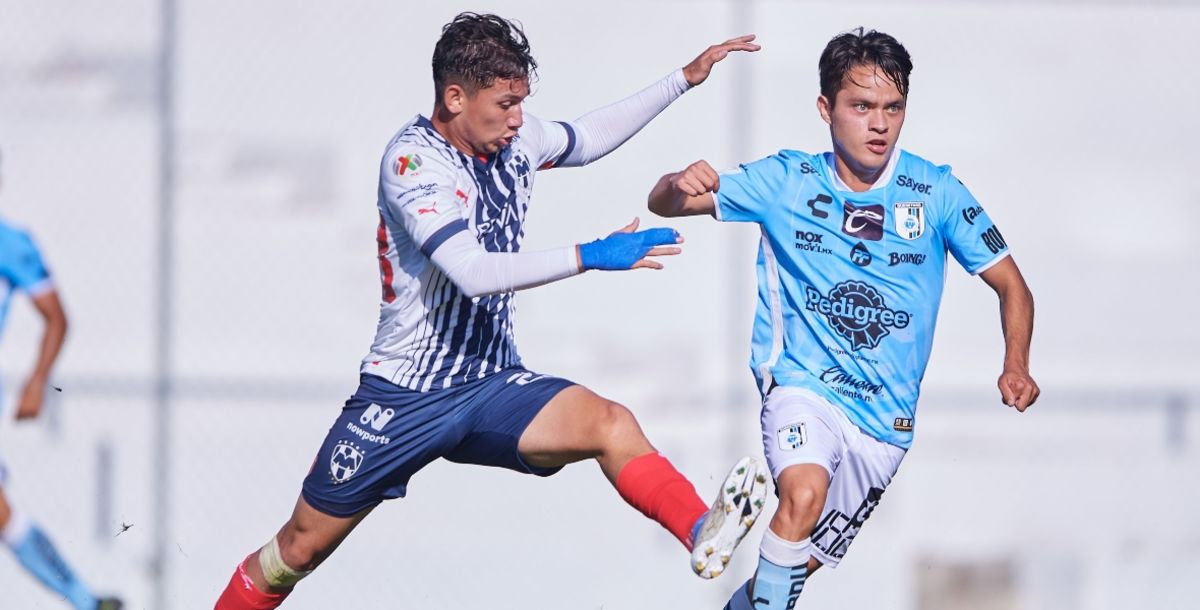 Rayados, Monterrey, Sub 20, Querétaro, Gallos, Liga MX, El Barrial, resumen