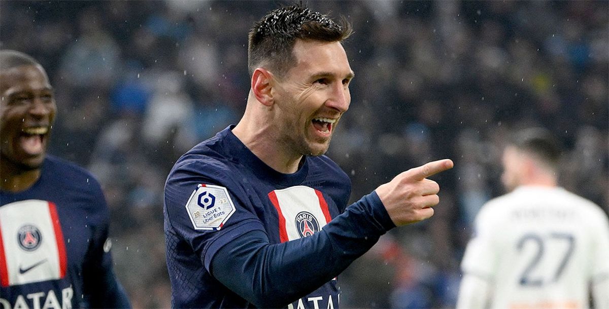 Messi llegó a 700 goles, Ligue 1, Jornada 25, PSG, París Saint-Germain, Olympique de Marsella, Lionel Messi, Kylian Mbappé, Cristiano Ronaldo, resultado