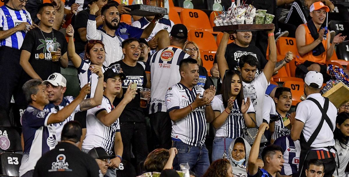 Rayados, Liga MX, León, Barra La Adicción, Estadio BBVA, FC Juárez, grupo de animación