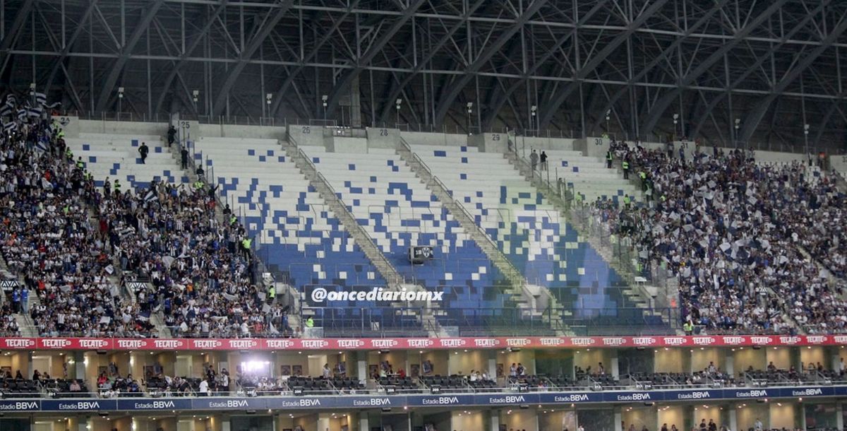 Rayados, violencia, Estadio BBVA, veto, FMF, La Adicción, pelea, bronca, sanciones 